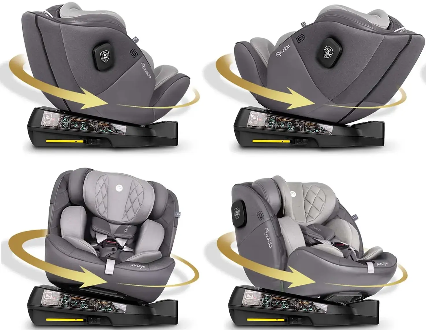 Автокресло Nukido Prestige Line 710103 (Grey) - 5