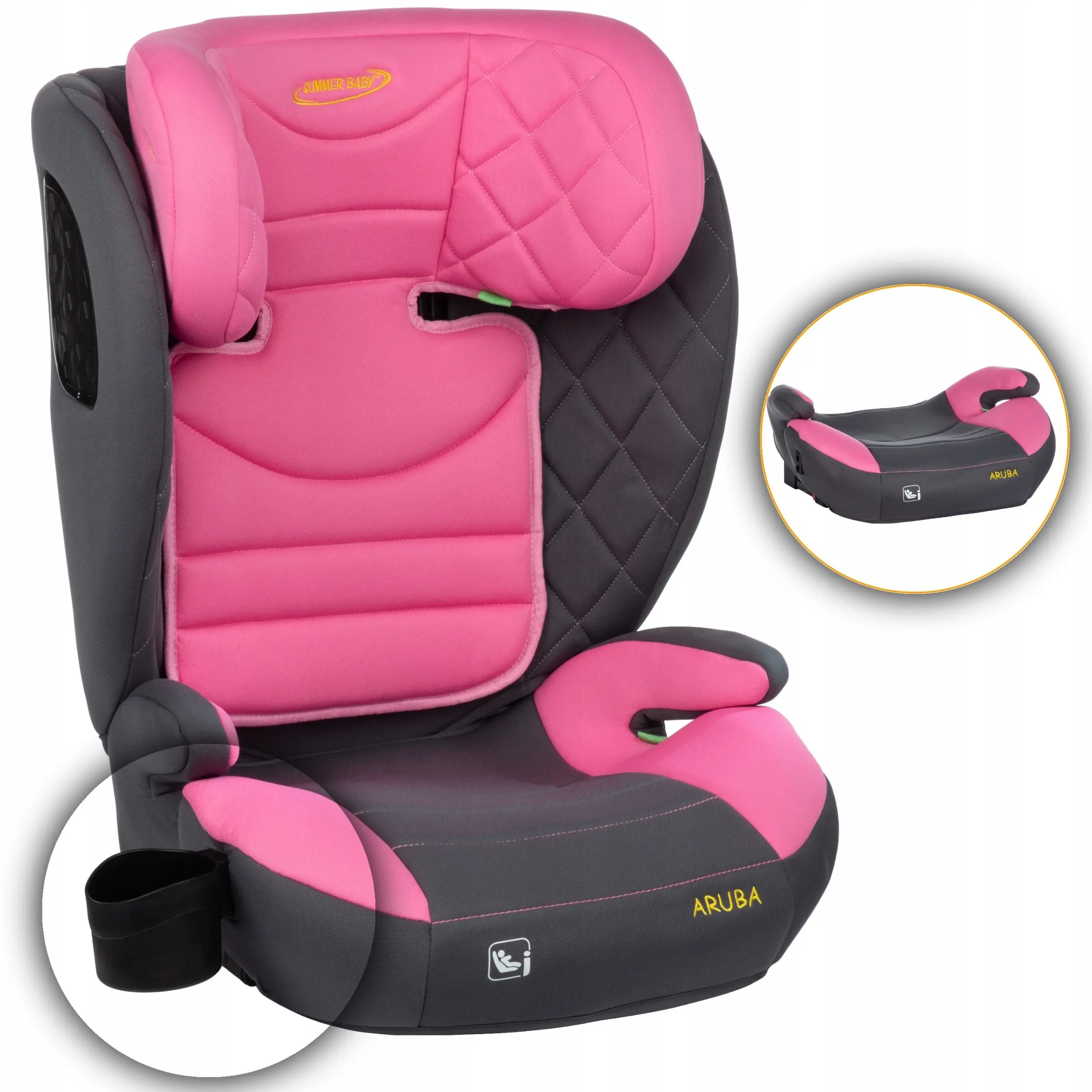 Автокресло Summer Baby Aruba (Pink) - 13