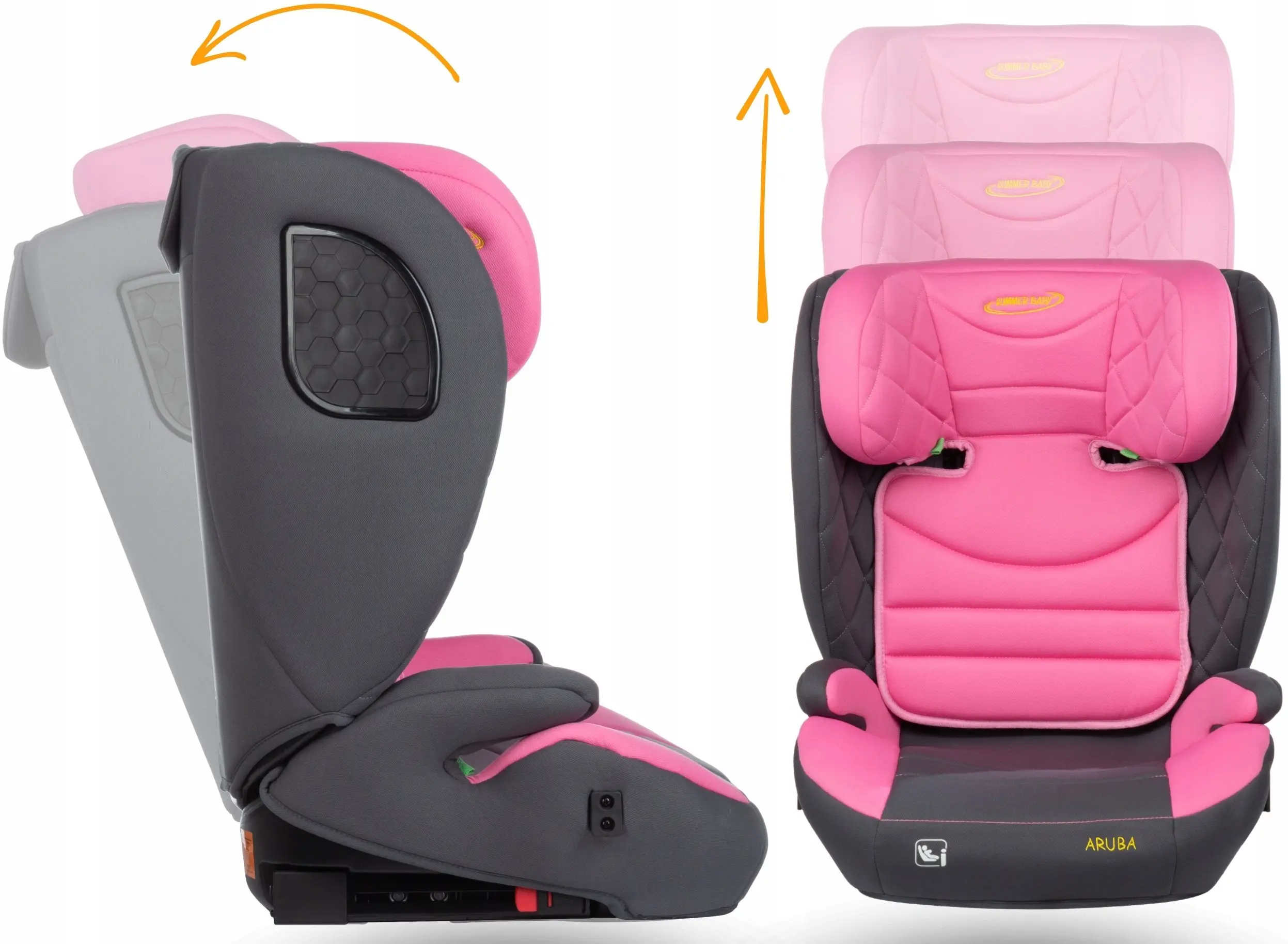 Автокресло Summer Baby Aruba (Pink) - 9
