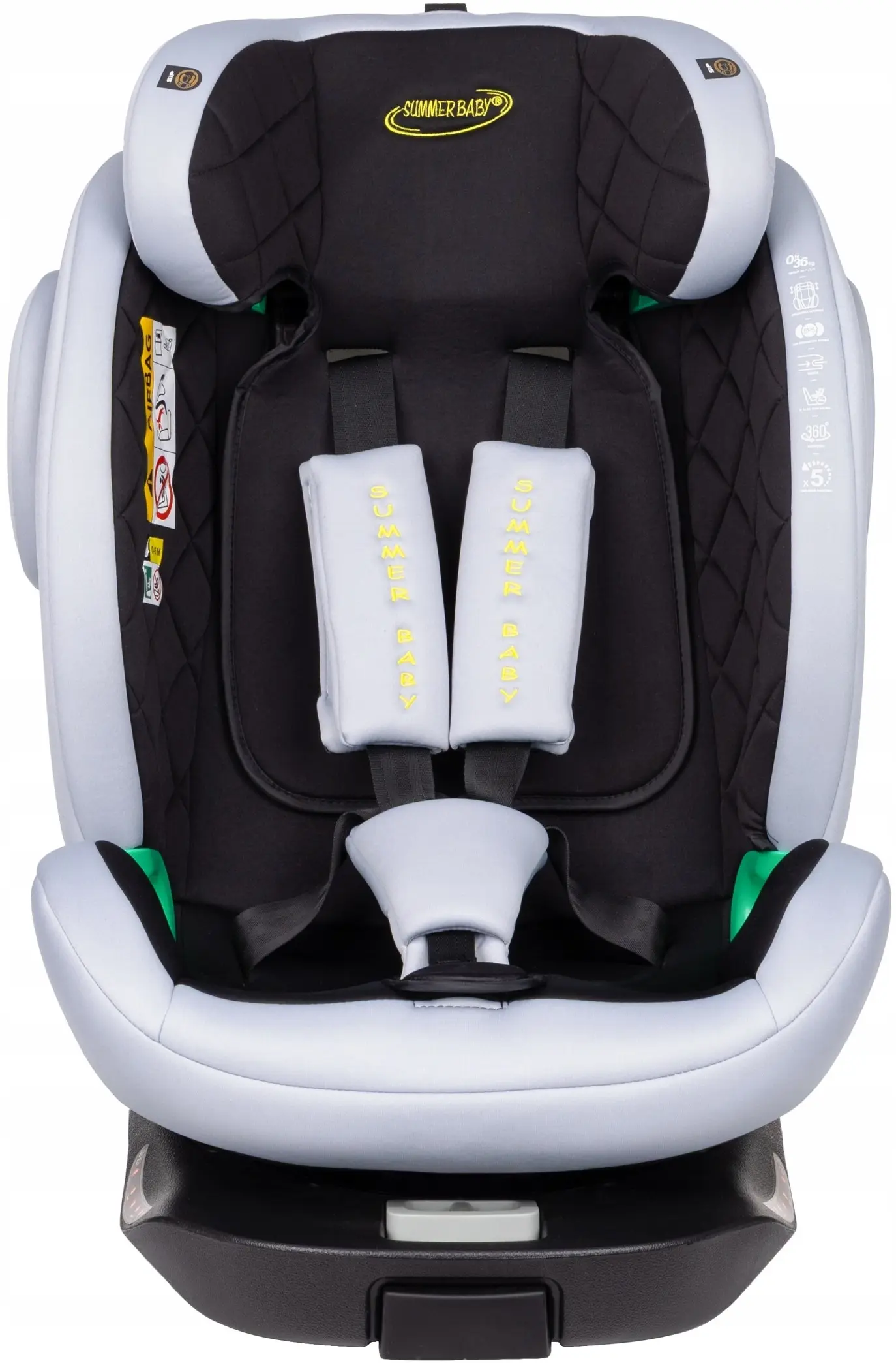 Scaun auto Summer Baby Ibiza (Grey/Black) - 2