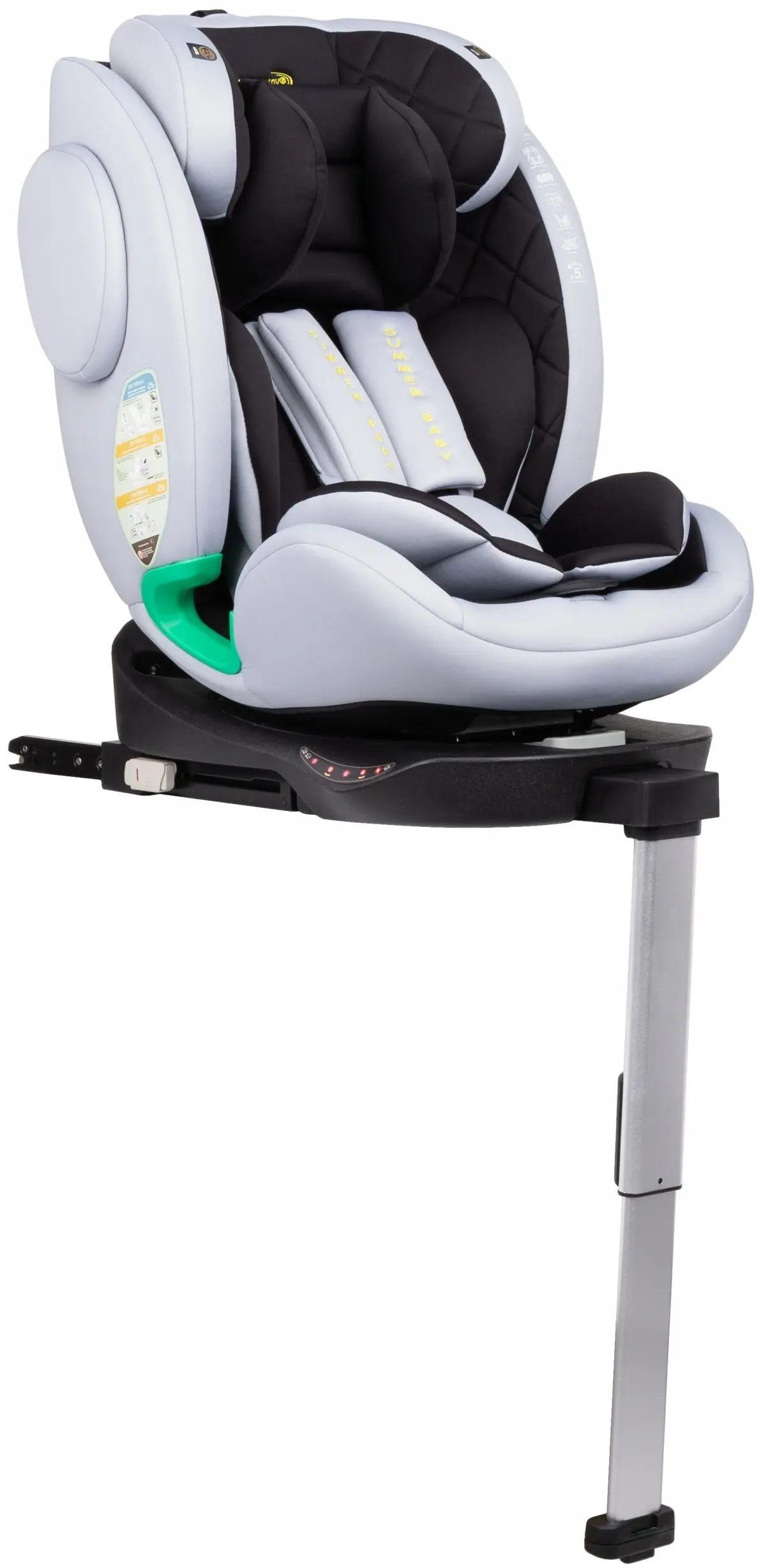 Scaun auto Summer Baby Ibiza (Grey/Black) - 7