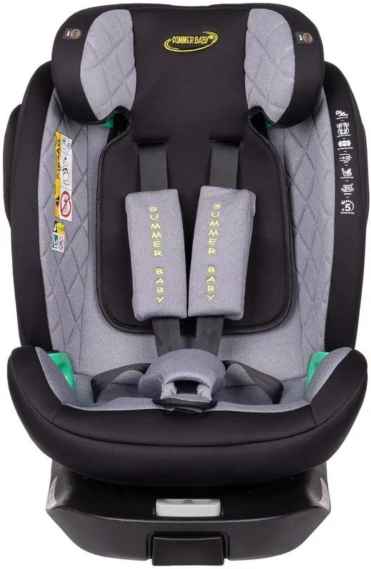 Scaun auto Summer Baby Ibiza (Grey/Black) - 3