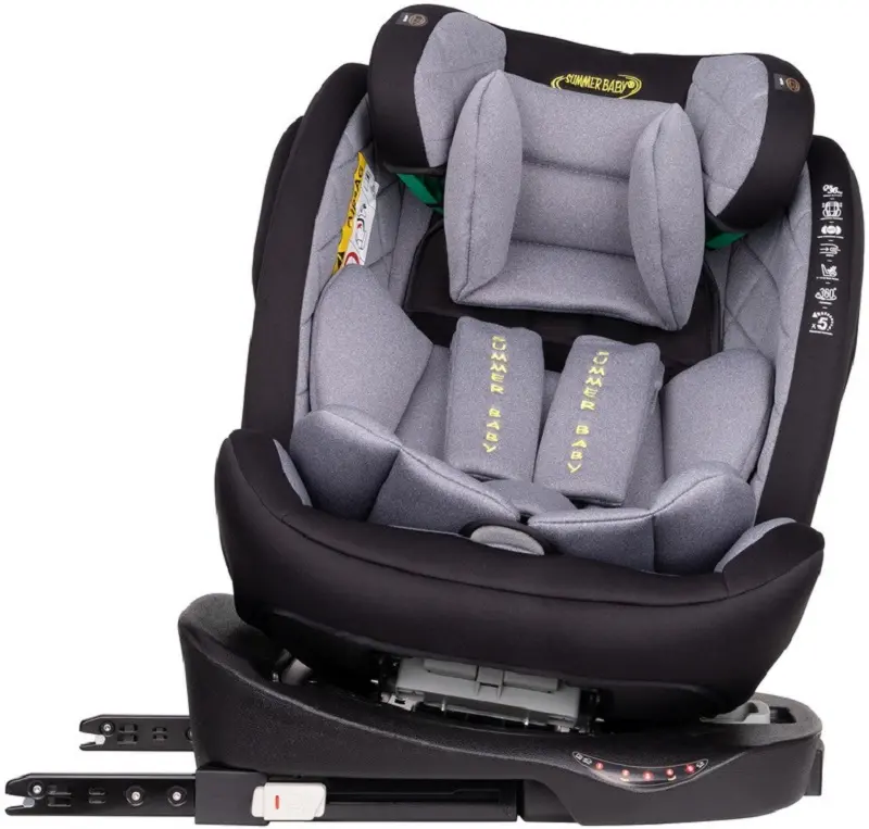 Scaun auto Summer Baby Ibiza (Grey/Black) - 5
