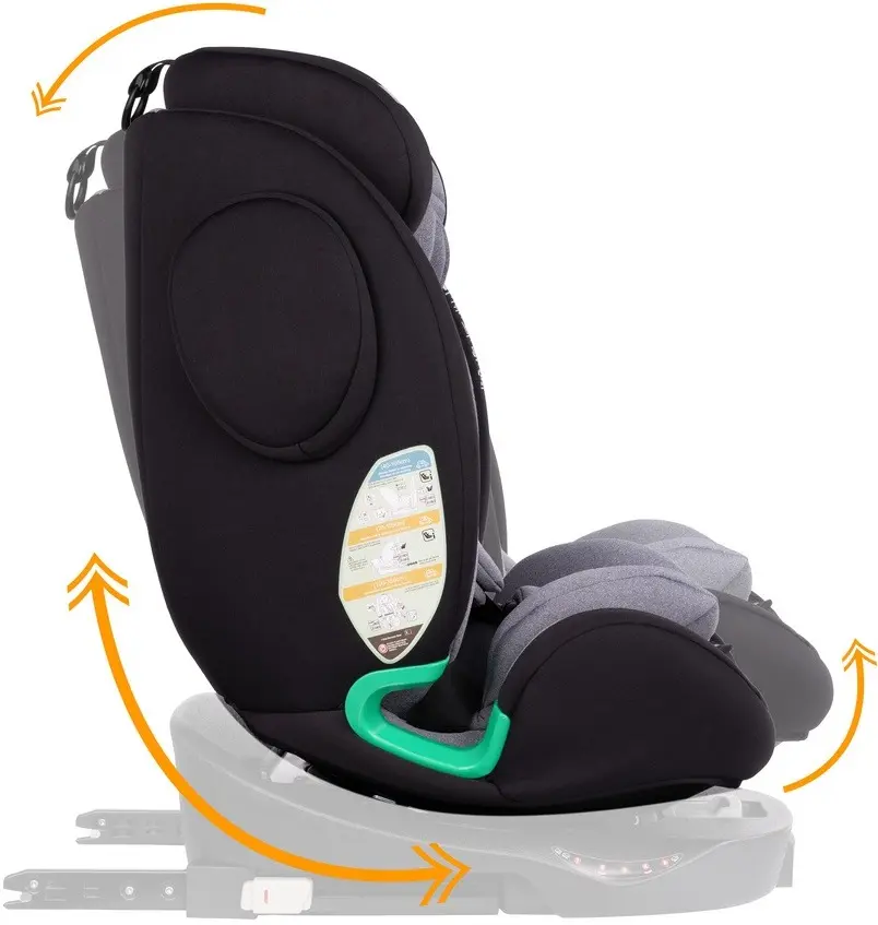 Scaun auto Summer Baby Ibiza (Grey/Black) - 7