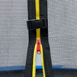 Trambulina cu plasa de protectie Action One 439 244cm (Black/Blue) Thumb