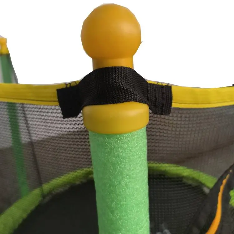 Trambulina cu plasa de protectie AliBibi F55 144cm (Black/Green)