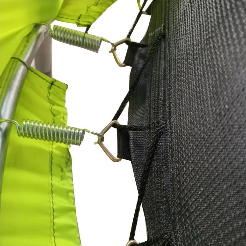 Trambulina cu plasa de protectie AliBibi F55 144cm (Black/Green)