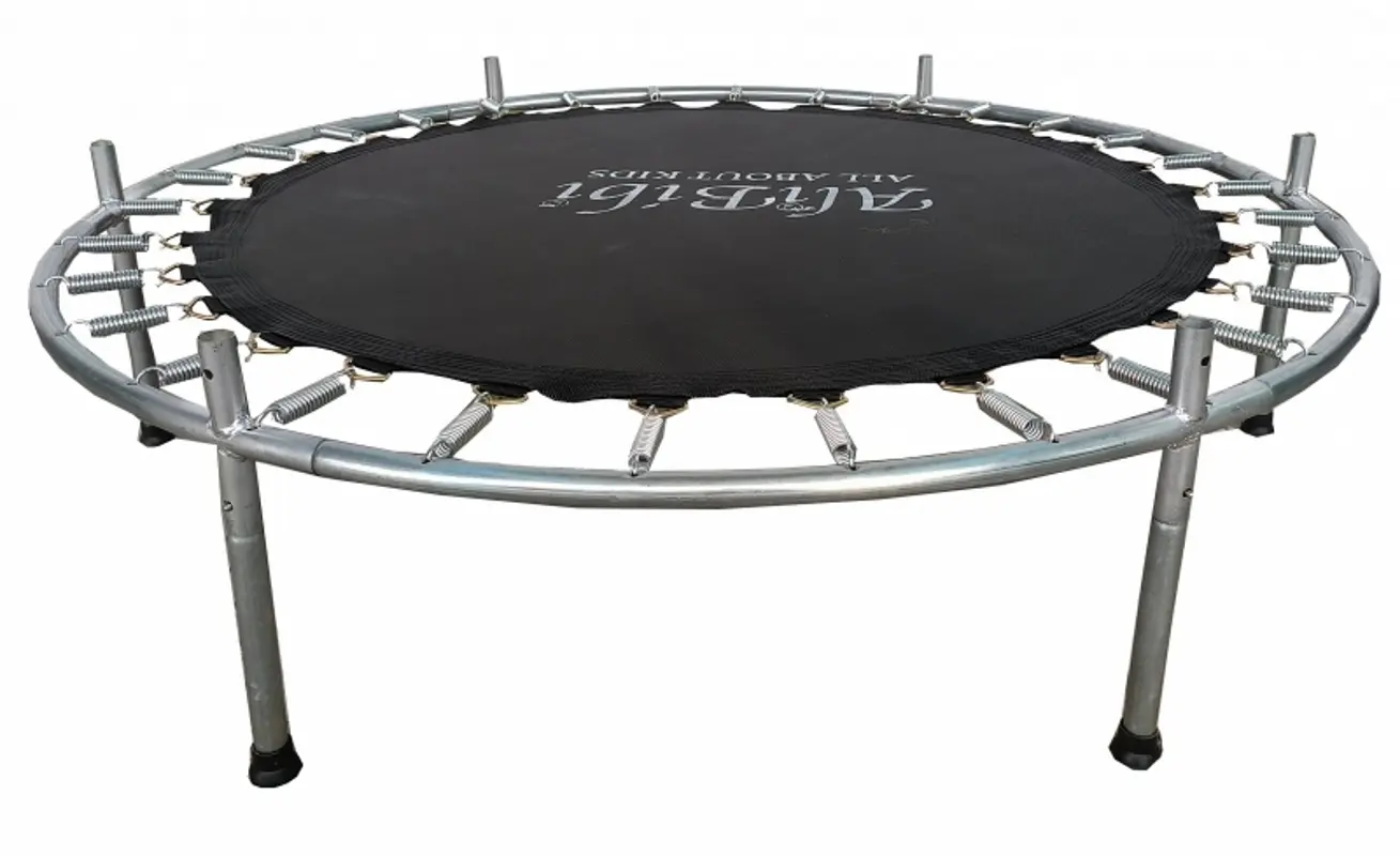 Trambulina cu plasa de protectie AliBibi F55 144cm (Black/Green)