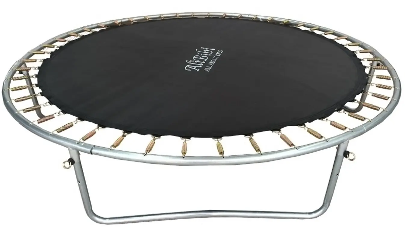 Батут с защитной сеткой AliBibi F608 244см (Black/Green)