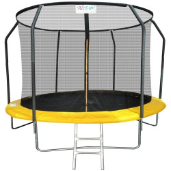 Батут с защитной сеткой AliBibi F708 244см (Black/Yellow) Thumb