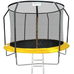 Trambulina cu plasa de protectie AliBibi F710 305 см (Black/Yellow) Thumb