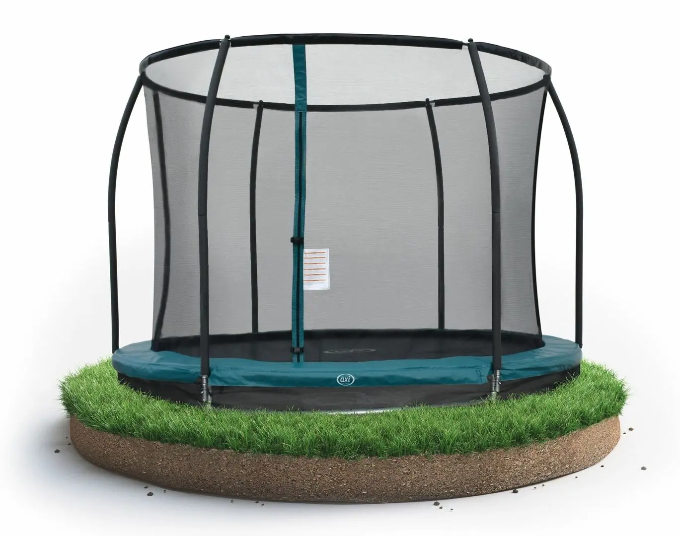 Батут с защитной сеткой Axi Boston A930.010.01 (Black/Blue) - 3