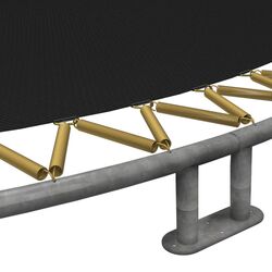 Батут с защитной сеткой Berg Grand Champion InGround 30.33.73.71 (Black/Green) Thumb