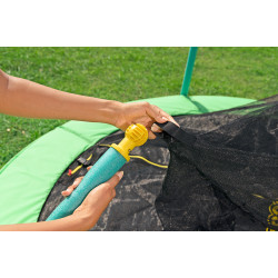 Батут с защитной сеткой Bestway Xtreme Air 59102BW (Grenn/Black) Thumb