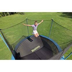 Батут с защитной сеткой Bestway Xtreme Air 59104BW (Black/Blue) Thumb