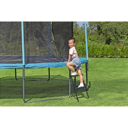 Батут с защитной сеткой Bestway Xtreme Air 59104BW (Black/Blue) Thumb