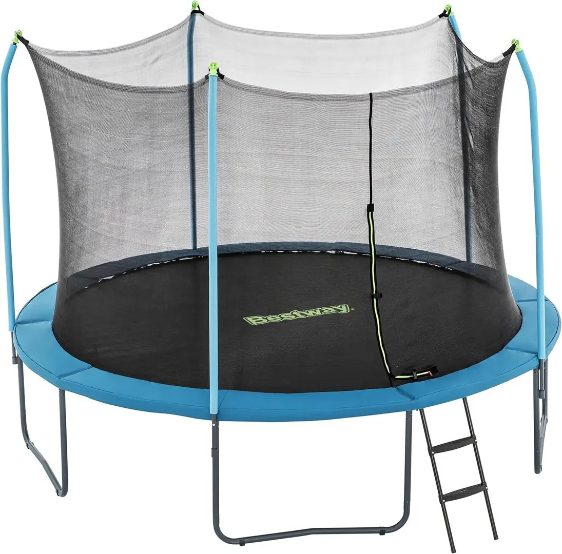 Батут с защитной сеткой Bestway Xtreme Air 59104BW (Black/Blue)