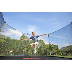 Батут с защитной сеткой Bestway Xtreme Air 59105BW (Black/Green) Thumb