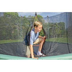 Батут с защитной сеткой Bestway Xtreme Air 59105BW (Black/Green) Thumb