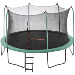 Батут с защитной сеткой Bestway Xtreme Air 59105BW (Black/Green) Thumb