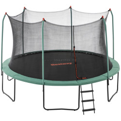 Батут с защитной сеткой Bestway Xtreme Air 59105BW (Black/Green)