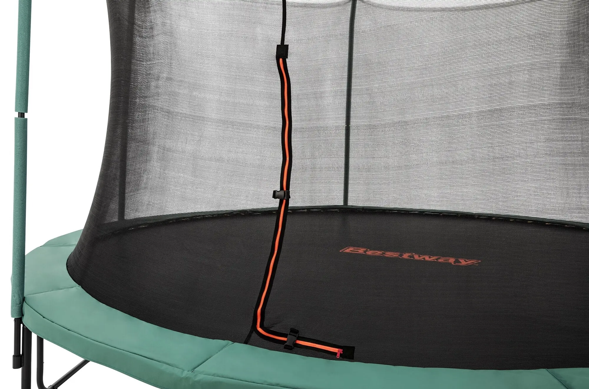 Батут с защитной сеткой Bestway Xtreme Air 59105BW (Black/Green) - 6
