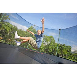Батут с защитной сеткой Bestway Xtreme Air 59105BW (Black/Green) Thumb