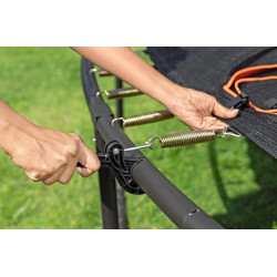 Батут с защитной сеткой Bestway Xtreme Air 59105BW (Black/Green) Thumb