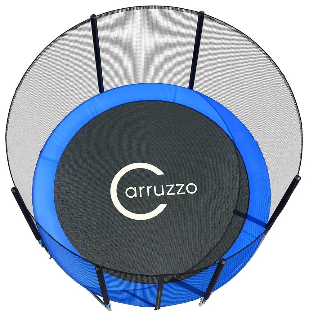 Trambulina cu plasa de protectie Carruzzo L24S 244cm (Blue)