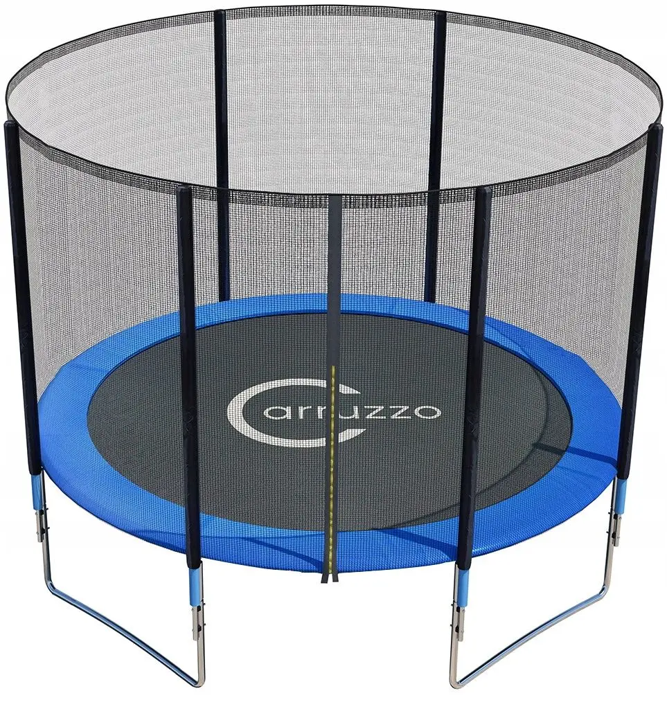 Trambulina cu plasa de protectie Carruzzo L24S 244cm (Blue)