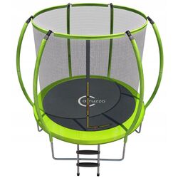 Trambulina cu plasa de protectie Carruzzo L25P (Green)