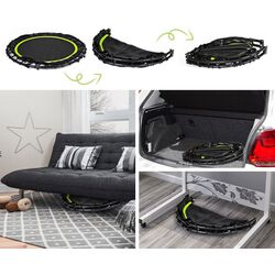 Батут Costway SP37176GN (Black/Green) Thumb