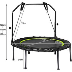 Батут Costway SP37176GN (Black/Green) Thumb