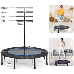 Батут Costway SP37395BL (Black/Blue) Thumb