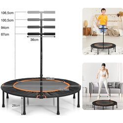 Trambulina Costway SP37395OR (Black/Orange) Thumb