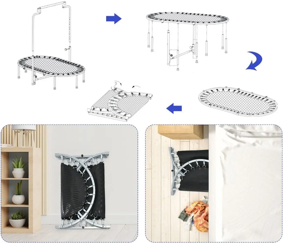 Trambulina Costway TW10002BL (Blue/Black)