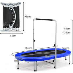 Trambulina Costway TW10002BL (Blue/Black) Thumb