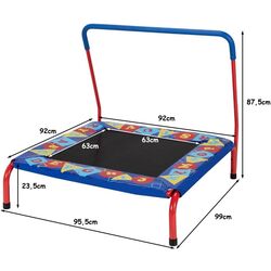 Батут Costway TW10007BL (Blue/Red/Black) Thumb