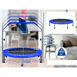 Trambulina Costway TW10009BL (Blue/Black) Thumb