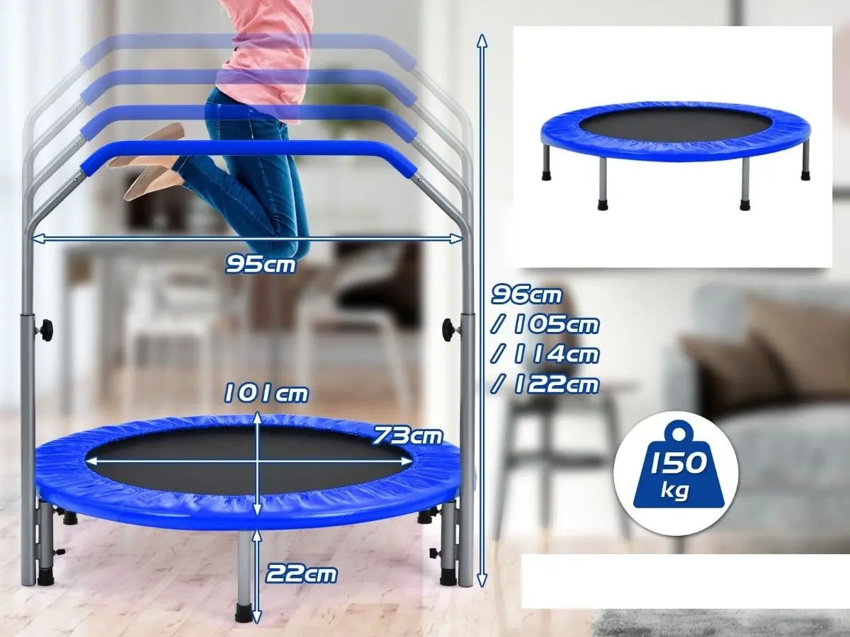 Trambulina Costway TW10009BL (Blue/Black)