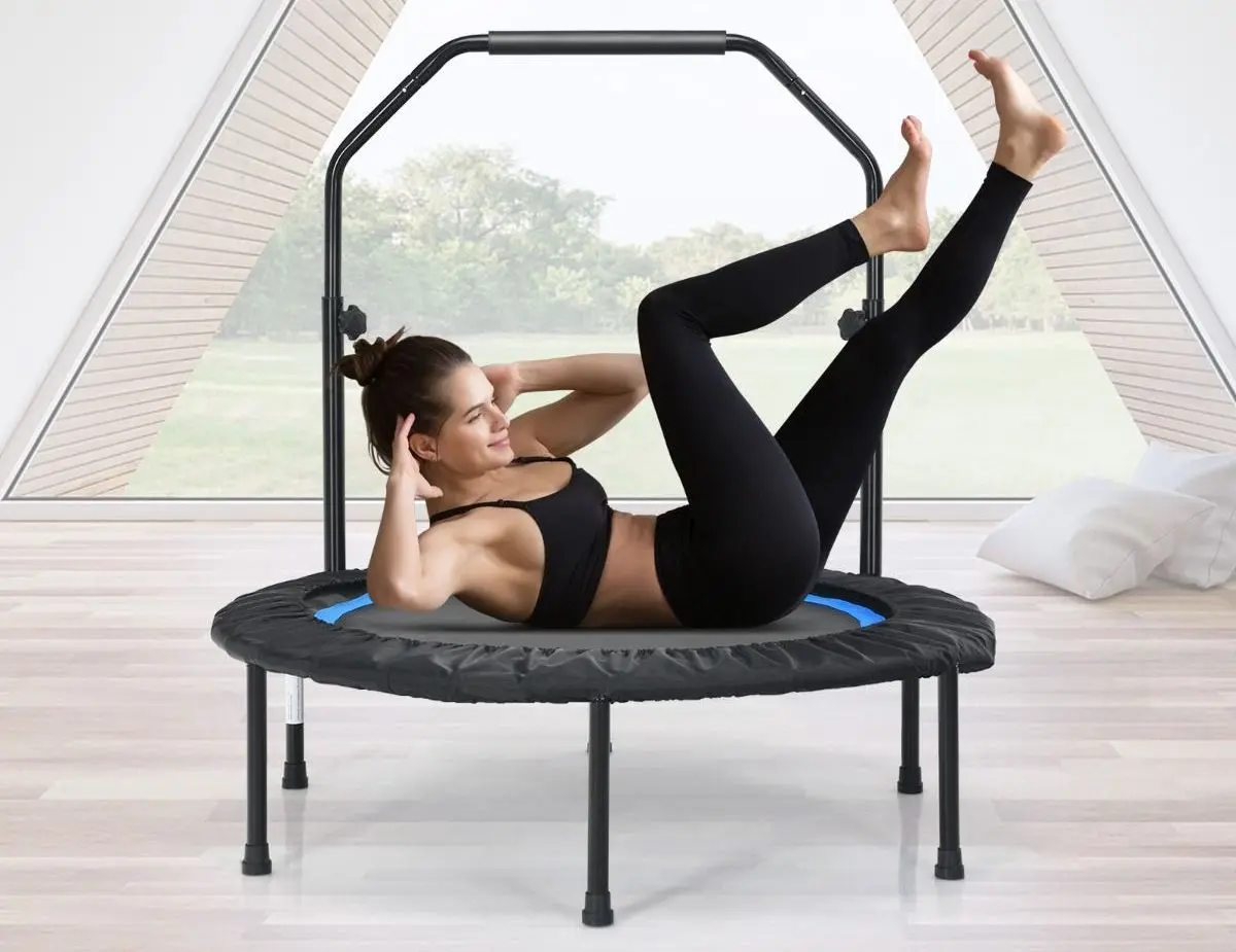 Батут Costway TW10010BL (Black/Blue) - 4