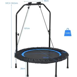 Батут Costway TW10010BL (Black/Blue) Thumb