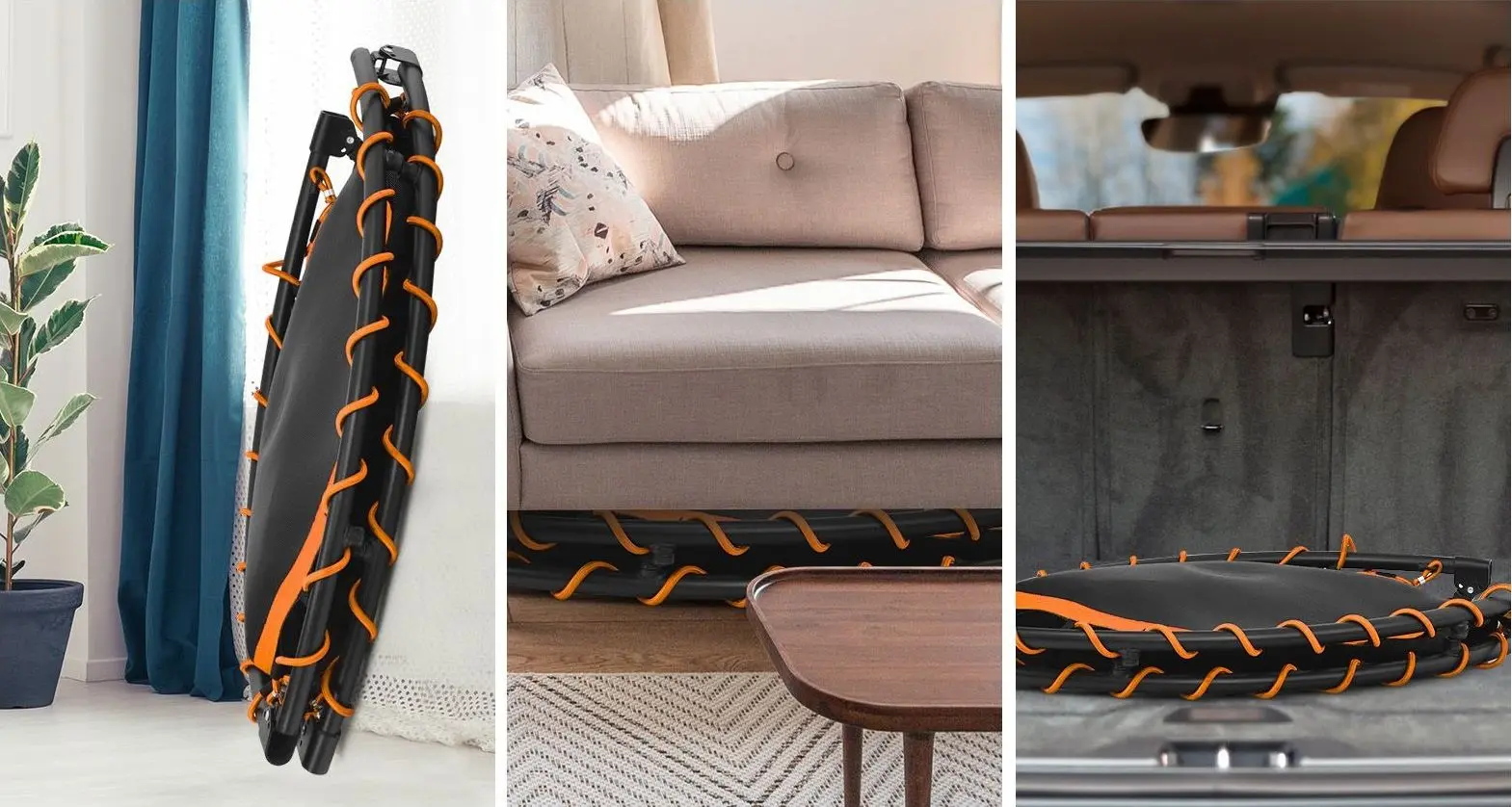 Батут Costway TW10051OR (Orange/Black) - 4