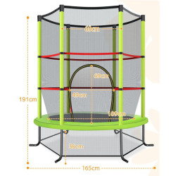Батут Costway TW10052EU-GN (Black) Thumb