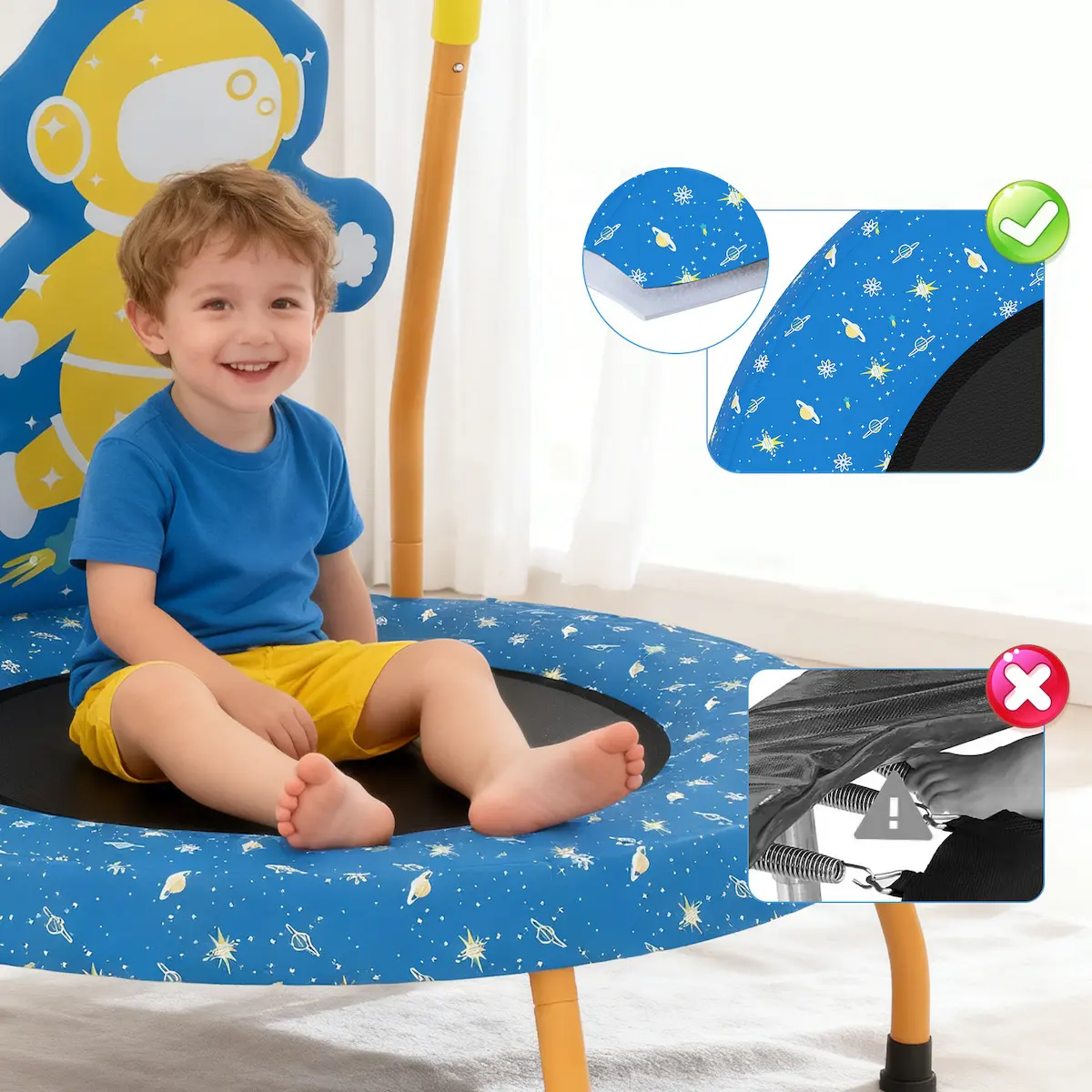 Trambulina Costway TW10147BL (Blue) - 3