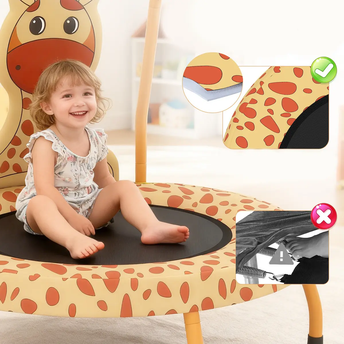 Батут Costway TW10147OR (Multicolor) - 3