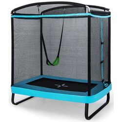 Trambulina cu plasa de protectie Costway TW10004EU-BL (Blue)