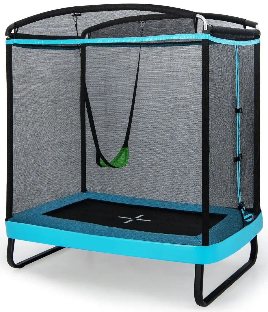 Trambulina cu plasa de protectie Costway TW10004EU-BL (Blue)