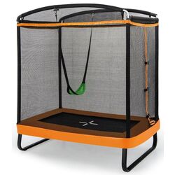 Trambulina cu plasa de protectie Costway TW10004EU-OR (Orange)
