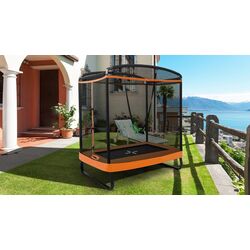 Trambulina cu plasa de protectie Costway TW10004EU-OR (Orange) Thumb